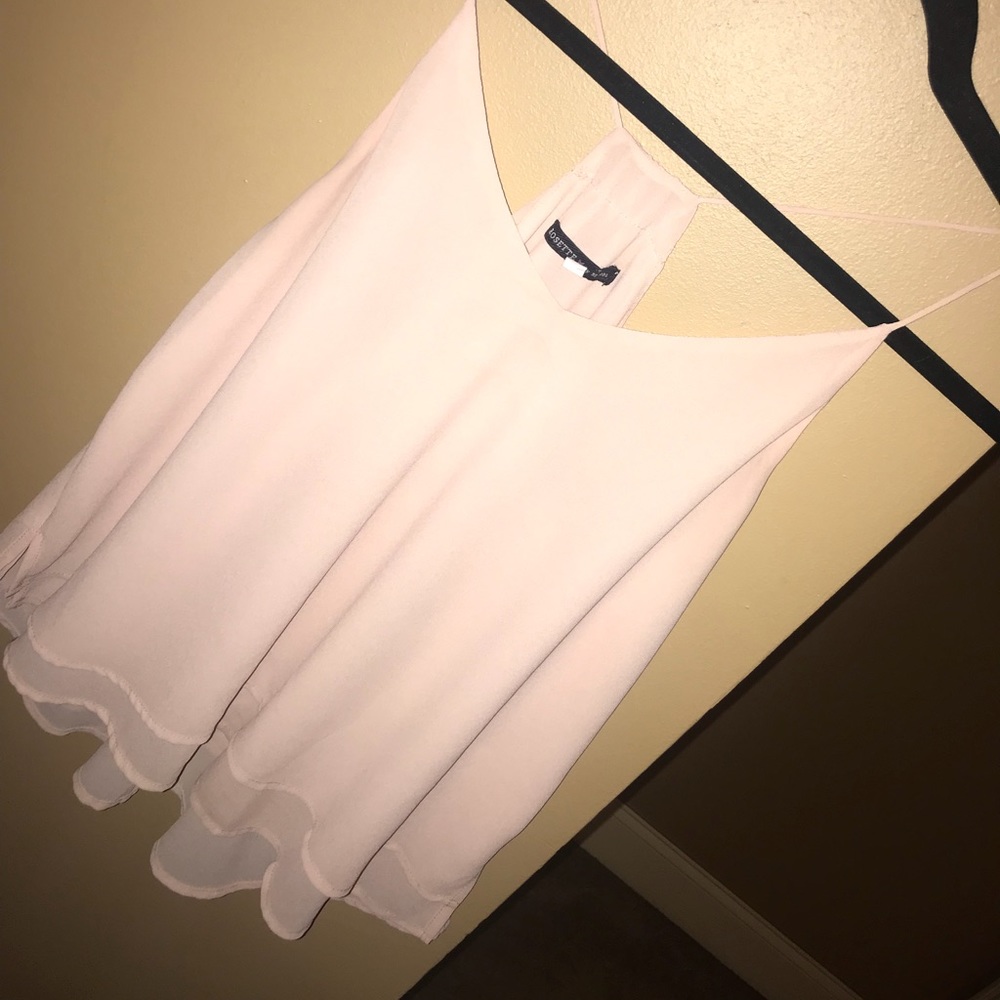 Pink tank top